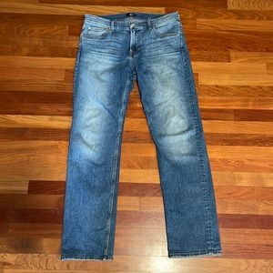 7 for all mankind men’s Austyn relaxed straight leg jeans, size 34